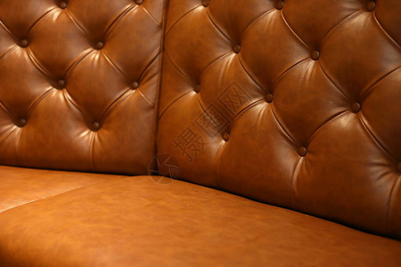 内装饰室内家具中的棕色沙发图片