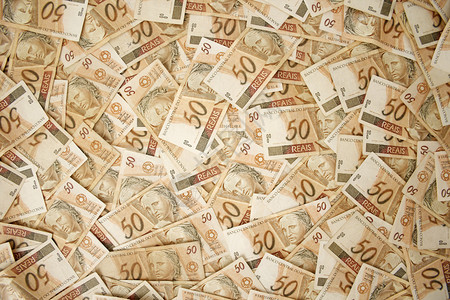 巴西金钱背景图片