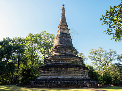 UMong塔是在主寺庙后面图片