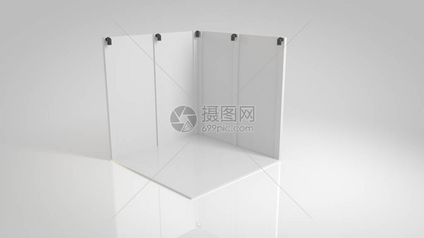 3d为不同用途提供白色展图片