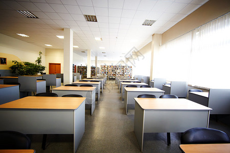 大学或其它教育机构大型现代图书馆照片ACN9WGIII图片