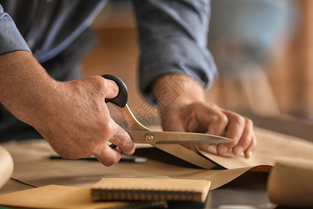 欧美服饰,与缝纫模式合作的美容裁缝背景