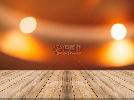 在模糊的背景前的木板空桌子在咖啡店模糊的透视棕色木材可用于展示或蒙太奇您的产品展示产品的模型图片