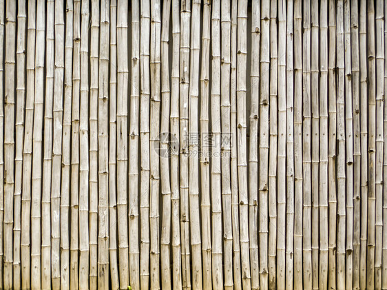 来自大然的竹篱笆复古背景壁纸图片