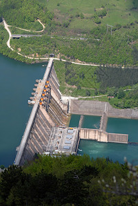 水屏障大坝秘鲁湖塞图片