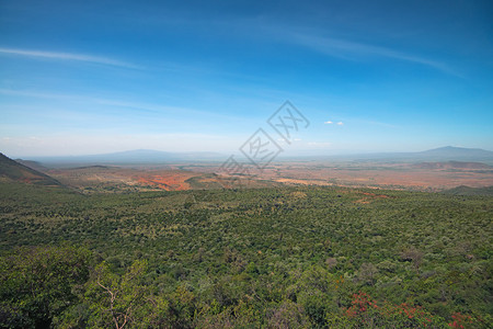 非洲东非大裂谷全景图片