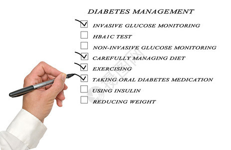 糖尿病管理图片