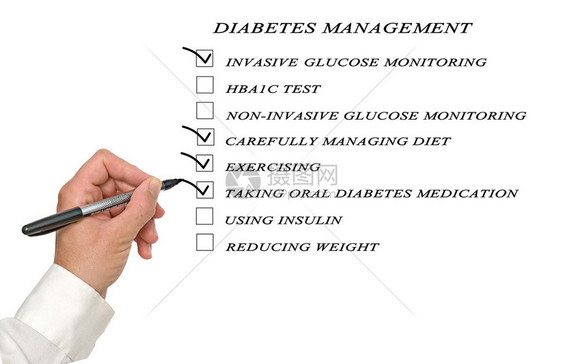 糖尿病管理图片