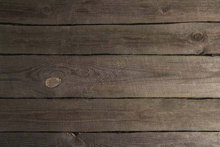 带水平木板的棕色质朴木质背景的顶视图背景图片