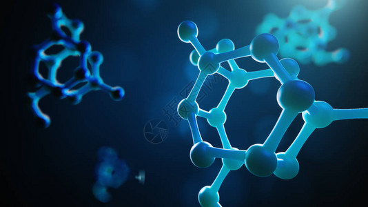 分子模型说明图片