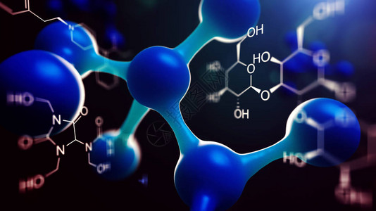分子模型说明图片