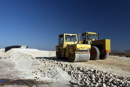 在道路建筑工地图片