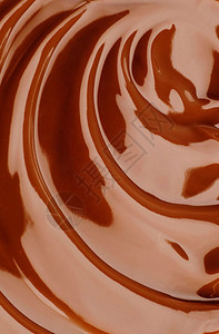 丝滑巧克力的宏全画幅图片