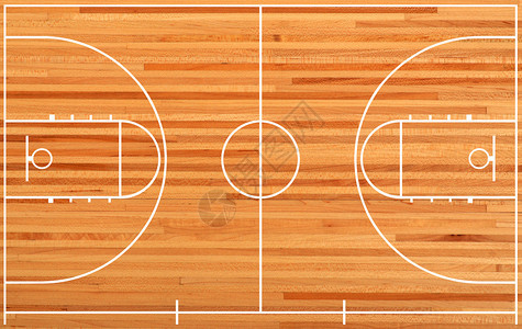 镶木地板下的篮球场平面图图片