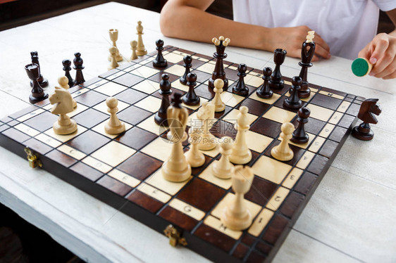 象棋锦标赛露营训练概念教育象棋课程智力游戏等图片