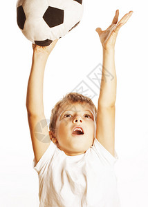 玩橄榄球的可爱小男孩在白人钓鱼时图片