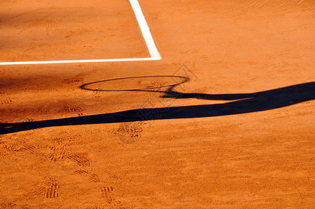 网球玩家对粘泥图片