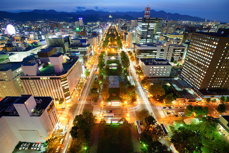 日本札幌市中心Odori图片