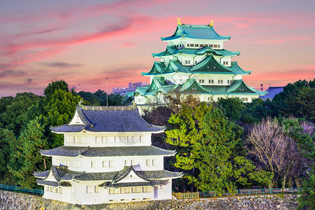 日本名古屋城堡图片