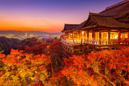 日本京都清水寺背景图片