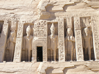 埃及阿布辛贝尔纳费塔里Nefertari阿布辛贝尔AbuS图片
