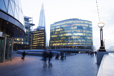 伦敦金融区大楼图片