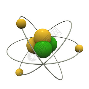 美丽的原子模型图片