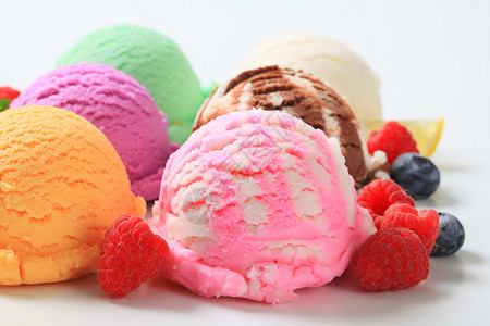 各种类型的冰淇淋图片