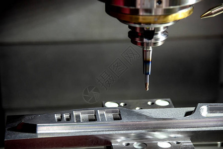 CNC碾磨机用固体球末面磨粉工具切割注射模具部分Mol图片