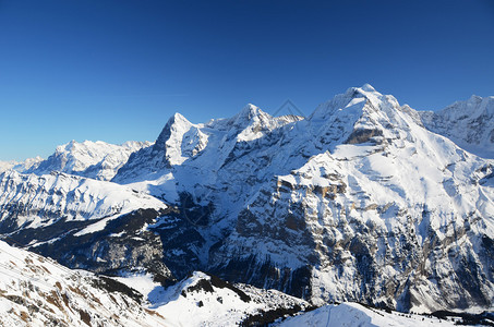 EigerMoench和Jungfrau图片
