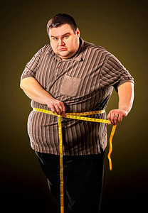 人类腹部脂肪和带状体积减重图片