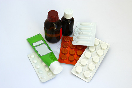 包装药丸和药物的形象图片