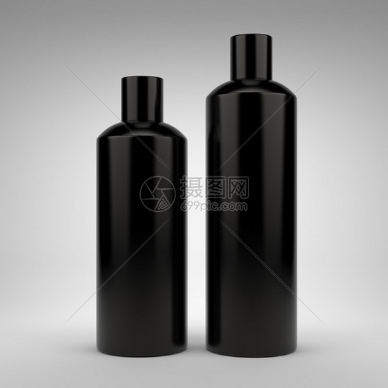 空白化妆品瓶模板背景图片