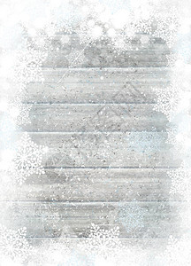 灰色木质背景冬季设计的背景图片
