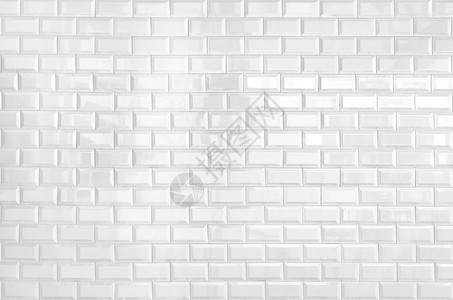 白色砖块墙纹理背景图片