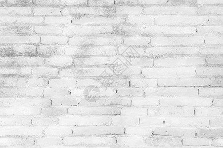 白色砖墙艺术混凝土或石材纹理背景壁纸石灰抽象油漆到地板和家庭作业砖砌或石砌清洁网格不均图片