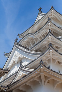 日本山顶城堡建筑群图片