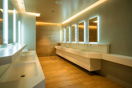 现代设计公共厕所和洗手图片