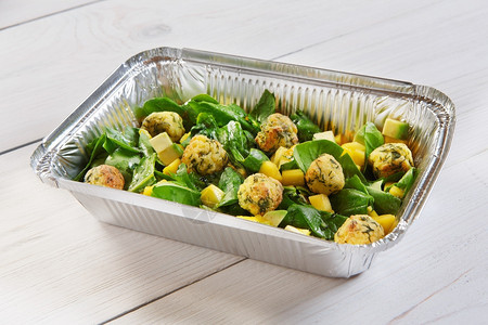 健康午餐盒创意健康食品健康素食午餐图片