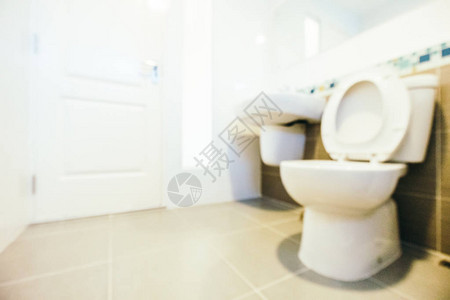 背景的抽象模糊厕所室内部背景图片