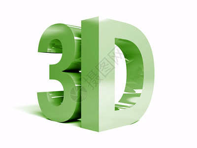 白色背景上的3D字词概念图片