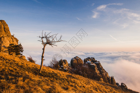 秋天的风景odDemerdji山图片