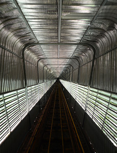 铁路隧道长廊背景图片