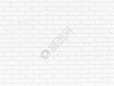 白砖墙可用作背景图片