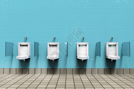 现代清洁公共厕所图片