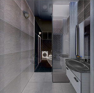 现代浴室内设计3D铸图片