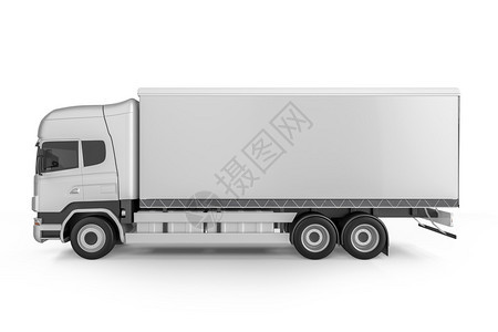 大卡车背景设计空白模型背景图片
