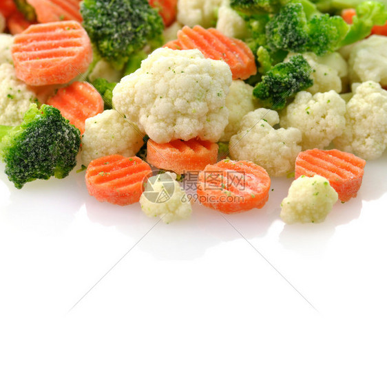 冷冻蔬菜图片