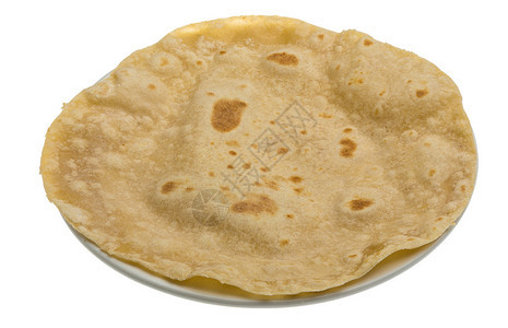 Chapati传统的印图片