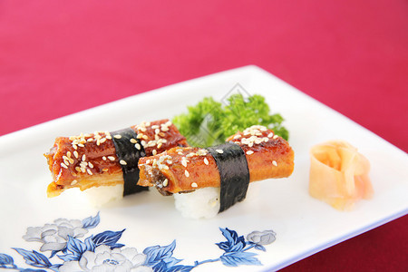 日本料理鳗鱼饭鳗图片
